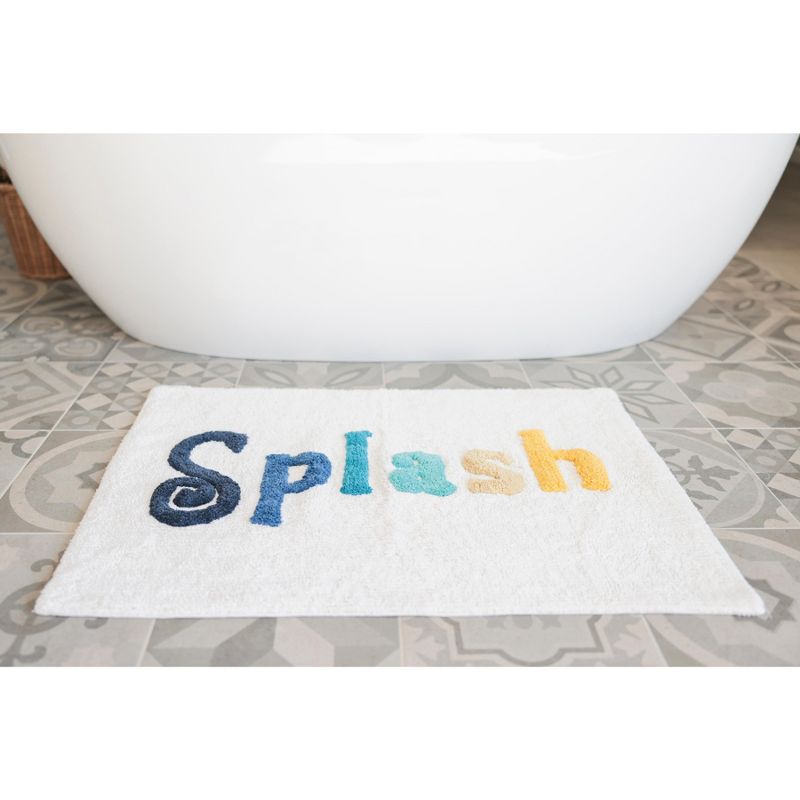 Shiraleah "Splash" Rectangle Bath Mat, 2 of 6