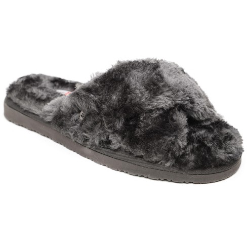 Lilli Luxe P Video - Minnetonka Women's Faux Fur Lilly Slide Slipper : Target