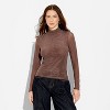 Women's Slim Fit Long Sleeve Mock Turtleneck T-Shirt - Wild Fable™ - 2 of 4