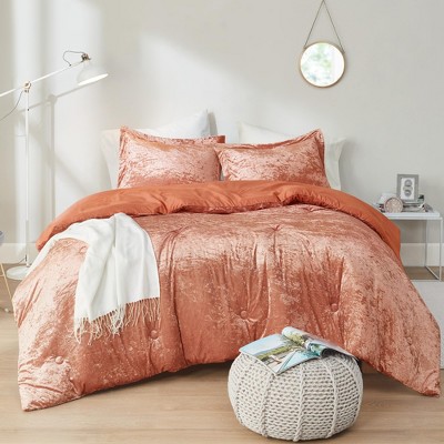 Juliette Luxe Comforter Set Velvet Lush with Soft Brushed Microfiber Reverse, Fluffy Comforter Bed Set, Matching Sham