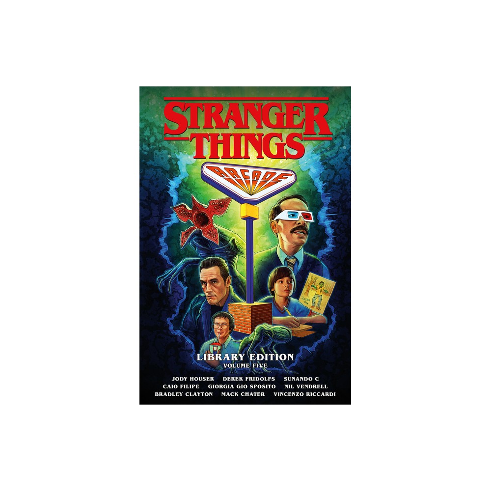 Stranger Things Library Edition Volume 5 (Graphic Novel) - by Jody Houser & Derek Fridolfs (Hardcover)