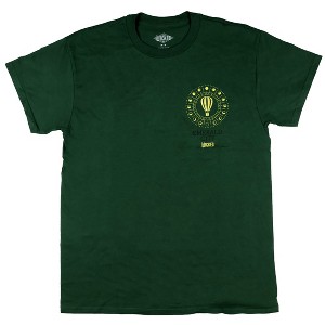 Seven Times Six Wicked Shirt Mens Wizards Balloon Front And Back Print Adult Graphic Tee Green - 1 of 4