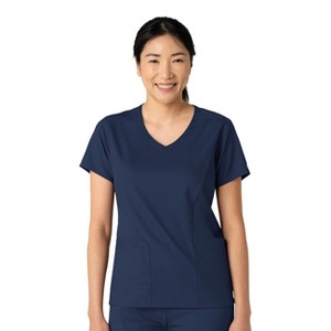 Wink Boundless Women's 2-Pocket V-Neck Scrub Top - 1 of 4