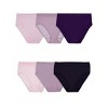 Fruit Of the Loom Women's 360 Stretch Seamless Hi-Cut Panty,6 Pack - 4 of 4