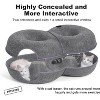 8-Shaped Large Cat Tunnel Bed for Indoor Cats, with 12 Toy Balls, Cat Donut Tunnel for Cats up to 30 Pounds - 3 of 4