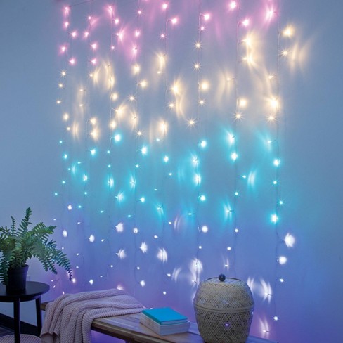 100ltr Led Plug-in Curtain String Lights With Clips - Room Essentials™ :  Target