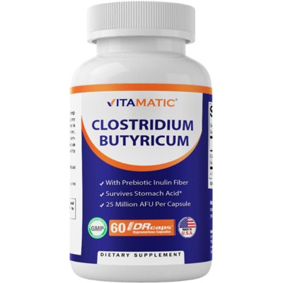 Clostridium butyricum 25 Million AFU - 60 DRCapsules