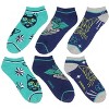 Captain Marvel Adult Goose The Cat 3 Pack Mix and Match No Show Ankle Socks - 2 of 3