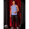 INSPIRE CHIC Men's Sleeveless Crew Neck Casual Striped Tank Top - 2 of 4