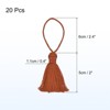 Unique Bargains Cotton Mini Hanging Loop DIY Functional Bookmark Tassels 20 Pcs - 2 of 4