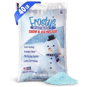 Snow Joe Exclusive Frosty's Nightmare Ice Salt Melt Blend Bag, 40 lbs - 1 of 4