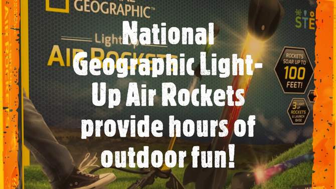 National Geographic Light Up Air Rockets Activity Set, 2 of 5, play video
