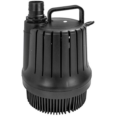 Pondmaster Magnetic Drive 3000 GPH Garden Pond Waterfall Pump w/ Filter - 02660