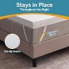 Vipbear Memory Foam Mattress Topper Queen 2 Inch, Breathable Bed Topper with Removable Cover, High-Density Mattress Pad for Pain Relief, No Smell - 4 of 4