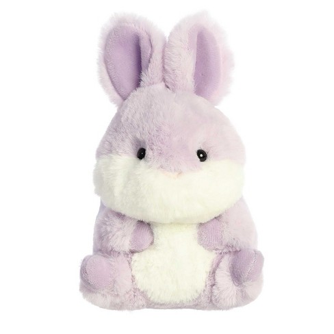 Purple stuffed hot sale bunny