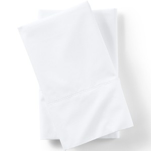 Lands' End 300 Thread Count Cotton Percale Pillowcases - 1 of 2