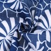 INSPIRE CHIC Women's Floral Printed Blended Cotton Small Square Neck Scarves 21.7x21.7" 1Pc - 4 of 4