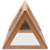 vidaXL Animal Rabbit Cage Wood - 4 of 4