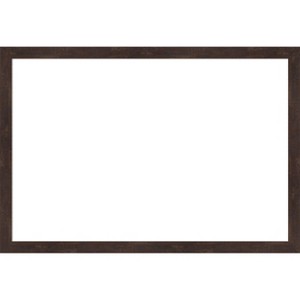 Amanti Art Fresco Dark Walnut Framed Dry Erase Magnetic Board - 1 of 4