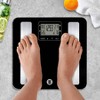 Tempered Glass Body Analysis Scale Black - Weight Watchers: Digital, BMI, Bone Mass & Hydration Monitor - 3 of 3