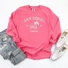 Simply Sage Market Women's Embroidered San Diego Long Sleeve Garment Dyed Tee - 3 of 3