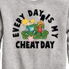 Boys' - Hey Arnold! - Cheat Day Graphic Long Sleeve Fleece Sweatshirt - 2 of 4