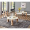 Meridian Furniture,Thor Natural Burl Wood End Table - 4 of 4
