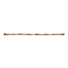 Sagebrook Home Wooden Bead Garland - Contemporary Rustic Natural Brown Mango Wood Home Decor Beaded Accent - 2 of 4