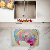 Stupell Industries Chromatic Hue Manatee Printed Anti-Fatigue Floor Mat, design by Jennifer Seeley, 30"x18" - 3 of 4