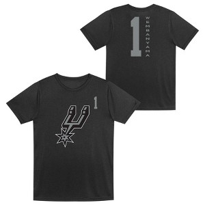 NBA San Antonio Spurs Boys' Victor Wembanyama Performance T-Shirt - 1 of 3