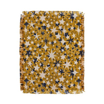 Marta Barragan Camarasa Starry Sky Of Stars 56"x46" Woven Throw Blanket ...