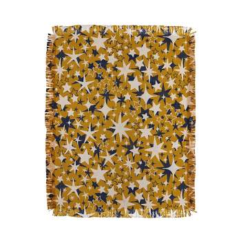 Marta Barragan Camarasa Starry sky of stars 56"x46" Woven Throw Blanket - Deny Designs