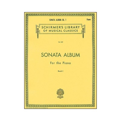 G. Schirmer Sonata Album Book 1 for Piano - 15 Sonatas By Haydn, Mozart And Beethoven