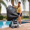 Dolphin Explorer E70 Wi-Fi Robotic Pool Cleaner with Caddy & Cover for Storage, for Inground Pools up to 50 FT - 2 of 4