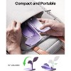HTUTWOO Charging Station, Magnetic Wireless Charger, 5 in 1 Fast Mag-Safe Wireless Charger Stand for iPhone, Apple Watch and Airpods - 4 of 4