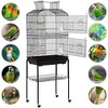 Yaheetech 67.5″ H Open Top Metal Bird Cage Rolling Parrot Cage Black - 4 of 4