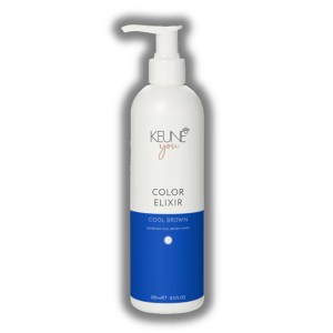 Keune You Color Elixir Treatment [Cool Brown] (8.5 oz) | Refreshes cool brown tones. Provides neutralized, cool-toned brown hair. - 1 of 2
