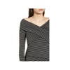 Women's Edamame Criss Cross Off The Shoulder Striped Dress - Bailey 44 - 4 of 4