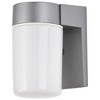 Nuvo Lighting 1 - Light Lantern in  Satin Aluminum - 2 of 4