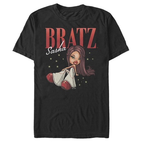 Men s Bratz Trendy Sasha T Shirt Black 2X Large