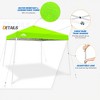 EAGLE PEAK Slant Leg Pop-up Canopy Tent Easy One Person Setup Instant Outdoor Beach Canopy Folding Portable Sports Shelter - 4 of 4