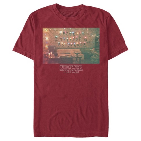 stranger things christmas lights shirt