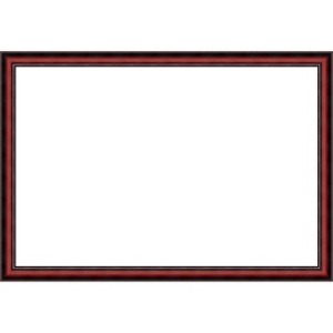Amanti Art Rubino Cherry Scoop Framed Dry Erase Magnetic Board - 1 of 4