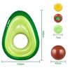 COZONY Giant Inflatable Avocado Pool Float, Large Swimming Pool Raft with Drink Holders for Summer Fun - 2 of 4