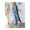 Women's Washed Asymmetrical Jumpsuit - Oli & Hali - 4 of 4