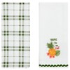 The Lakeside Collection Set of 2 Embroidered Tropical Kitchen Towels - 4 of 4