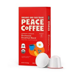 Peace Coffee Birchwood Medium Roast Nespresso Original Line