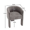 NicBex Modern Desk Chair, Modern Accent Chair with Metal Legs  Armchair for Home Office & Small Spaces - 4 of 4