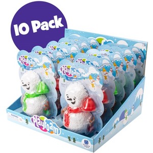 Educational Insights Playfoam Build-a-Snowman, Set of 10, Stocking Stuffer - 1 of 4
