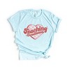 Simply Sage Market Women's Teaching Sweethearts Checkered Hearts Short Sleeve Graphic Tee - 2 of 4
